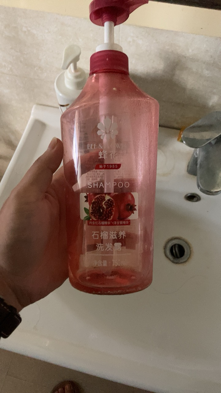 国货品牌 蜂花(BEE & FLOWER)石榴滋养洗发露750ml滋养洗发水晒单图