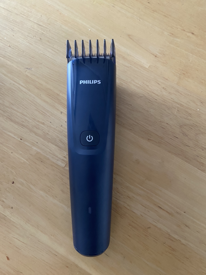 飞利浦(Philips) 电动理发器剃头电推子家用自助可水洗低噪音剪头发电推剪 HC3688/15藏蓝晒单图