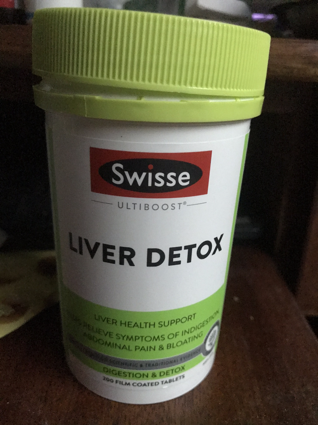 Swisse斯维诗 奶蓟草肝脏排毒片 ( 护肝片) 200片晒单图