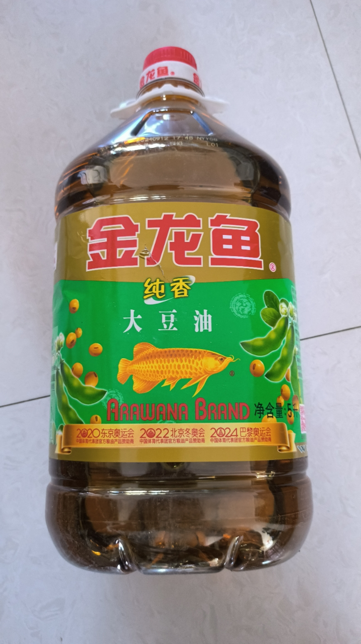 金龙鱼纯香大豆油5L桶装家用炒菜食用大豆油晒单图