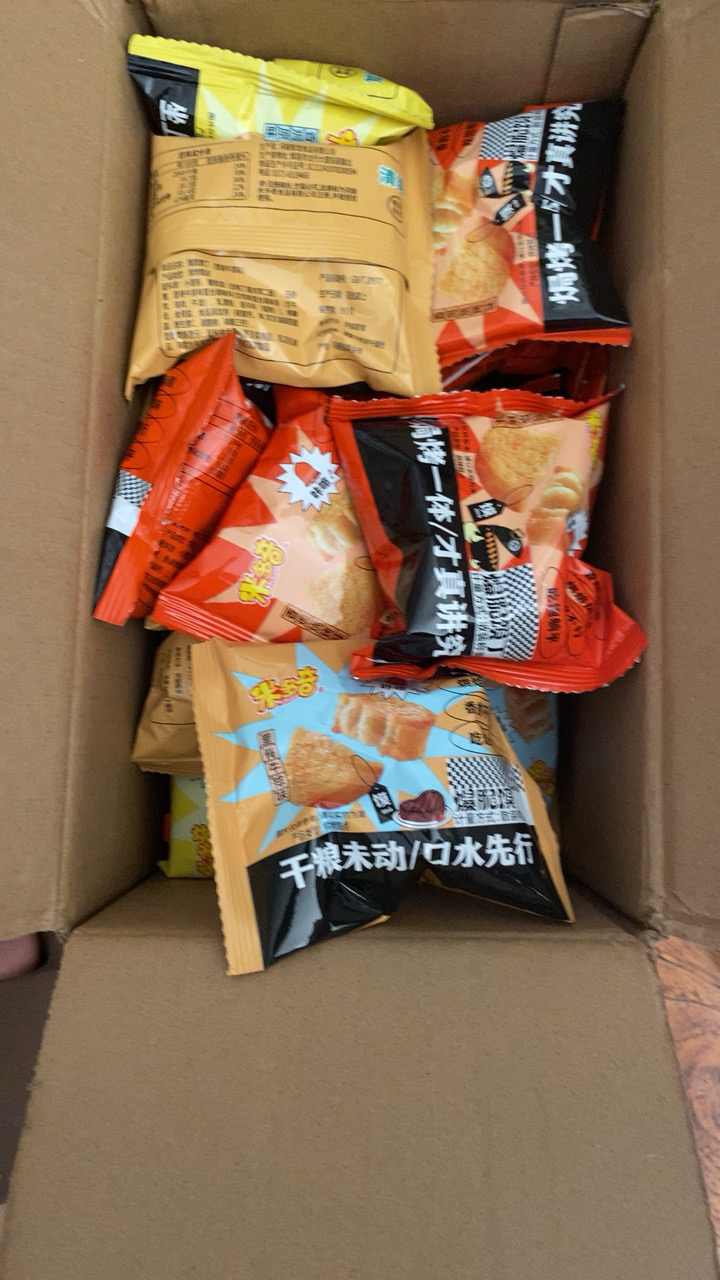 米多奇烤馍片馍丁约25g*30包馒头片早餐饼干食品馍香小趣混合装整箱零食 混合口味晒单图