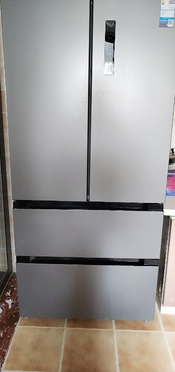 美的(Midea) 532法式多门四开门冰箱变频一级能效家用无霜双系统双循环大容量智能MR-532WFPZE晒单图