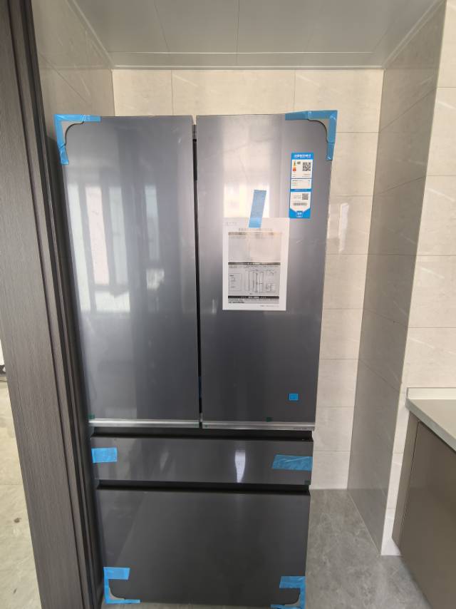 海尔(Haier)517升多门超薄零嵌冰箱 全空间保鲜 底置恒温保鲜 深冷锁鲜 BCD-517WGHFD2BGTU1晒单图