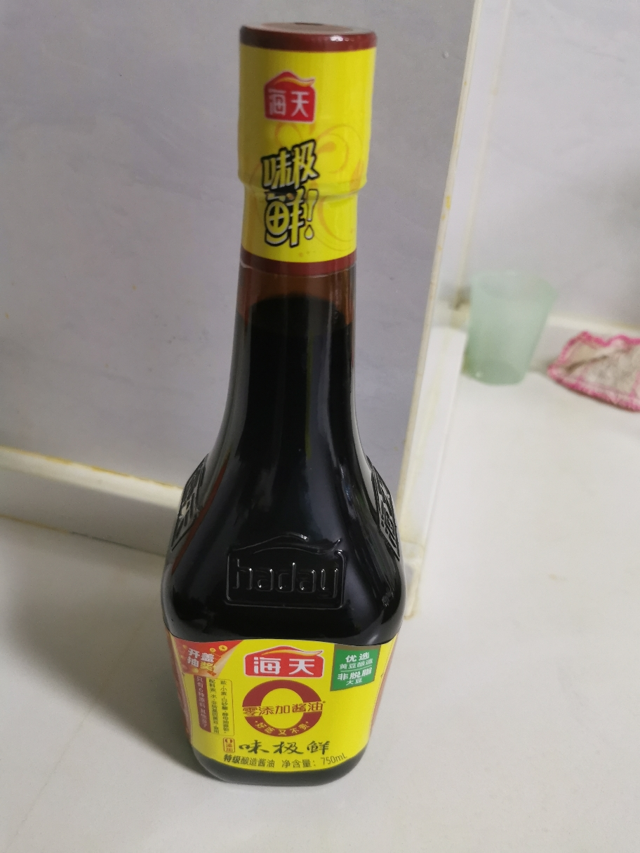 海天酱油 0添加味极鲜750ml*1瓶 零添加酱油特级生抽提鲜炒菜调味品 0添加味极鲜晒单图