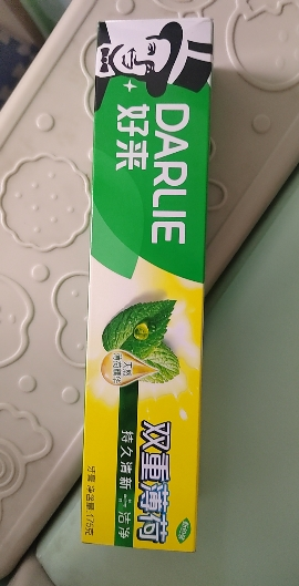 DARLIE好来(原黑人)双重薄荷牙膏家庭旅行装175g 清新口气 防蛀固齿晒单图