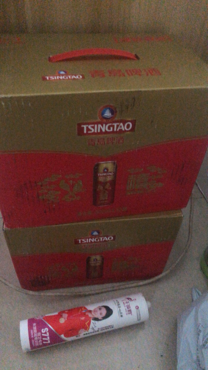 青岛啤酒(TSINGTAO)千禧临门10度 500ml*12听 2箱实惠组合装(ZJ)晒单图