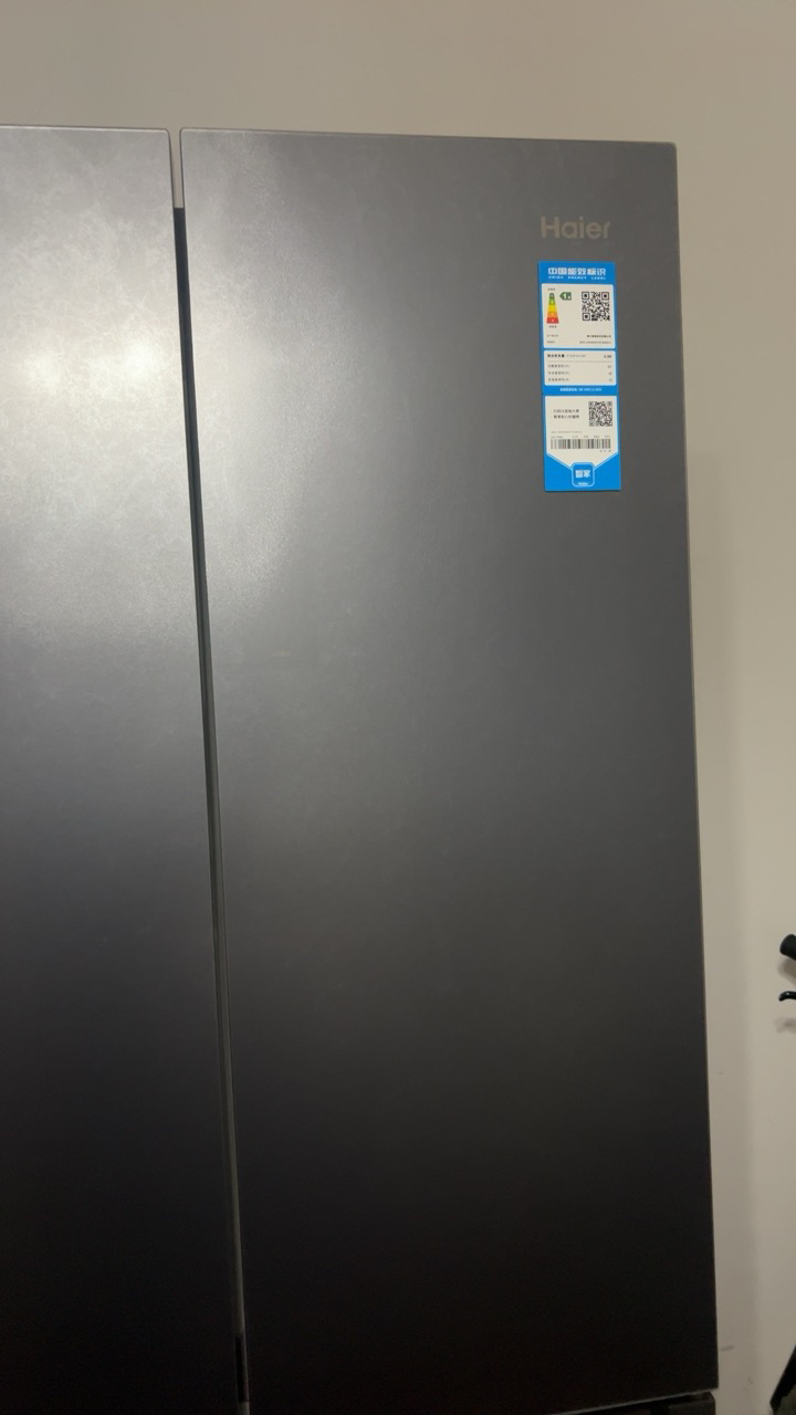 海尔(Haier)552升十字门超薄冰箱 零距离嵌入 全空间保鲜 干湿分储 BCD-552WGHTD14SGU1晒单图