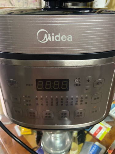 美的(Midea)浓香系列 智能电压力锅5L家用多功能一锅双钢胆IH电磁加热自动排气高压锅YL50P602 (3-6人)晒单图