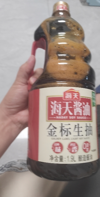 海天金标生抽1.9L酿造酱油商用炒菜凉拌调味品家用晒单图