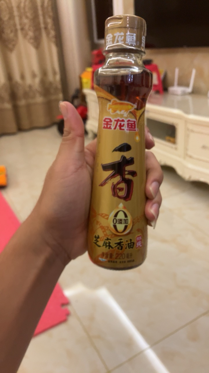 金龙鱼纯芝麻油220ml/瓶装香油火锅油压榨调味油烹饪凉拌小磨香油凉拌油纯芝麻小磨香油火锅凉拌香油压榨油调味品家庭用套装晒单图