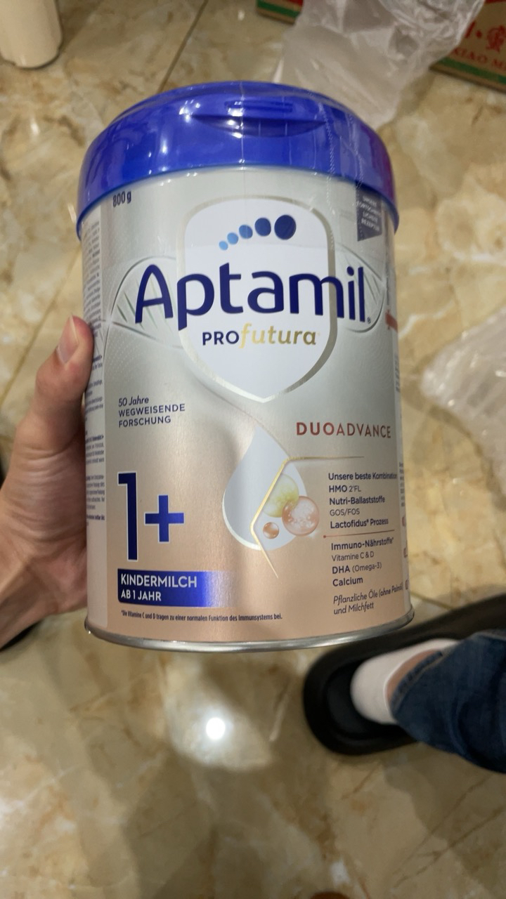 爱他美(Aptamil)白金德文版HMO 幼儿配方营养奶粉1+段 800g 德爱白金 德版爱他美白金晒单图