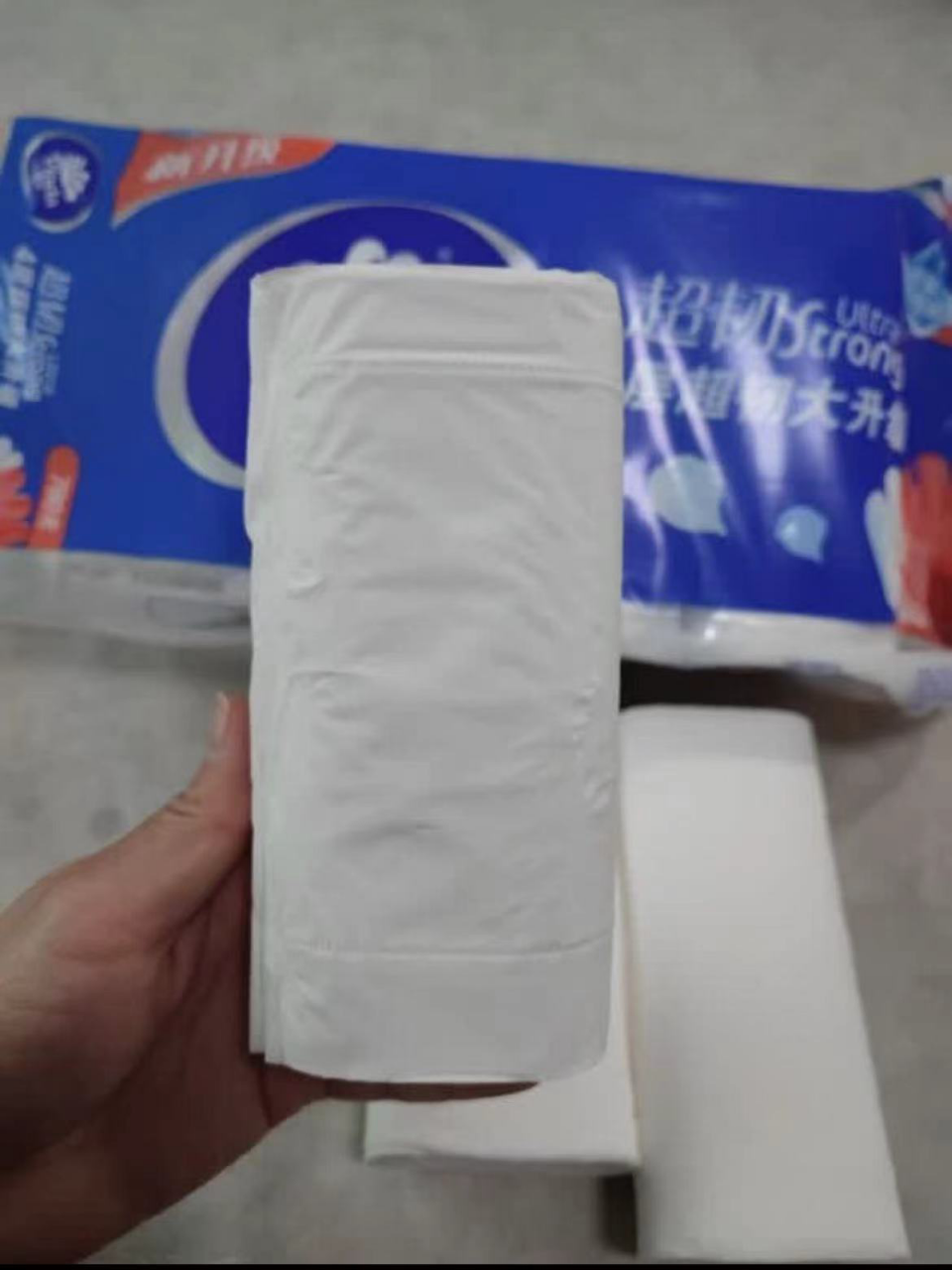 维达超韧实芯卷纸4层100g10卷卫生纸 无芯卷筒纸巾厕纸家用实惠装(新旧包装交替发货)晒单图