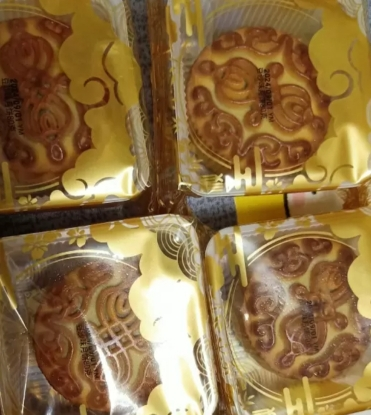 刻凡老式豆沙味月饼400g中秋月饼传统广式糕点下午茶甜点中秋节零食小吃晒单图