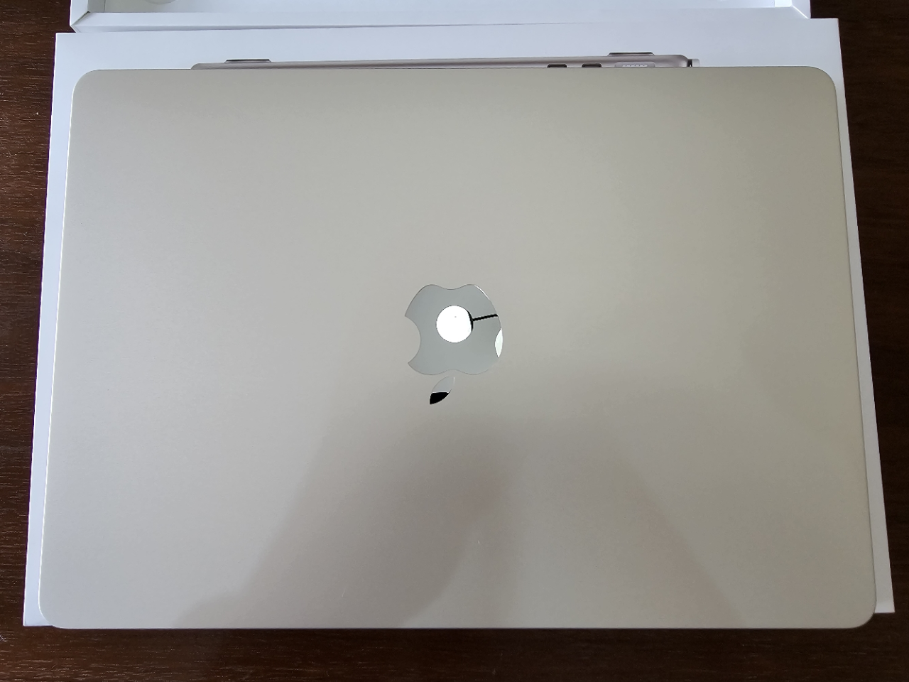 M LY13CH/A 13英寸 MacBook Air M2(8核)笔记本电脑 8核显卡8G 256G 星光色晒单图