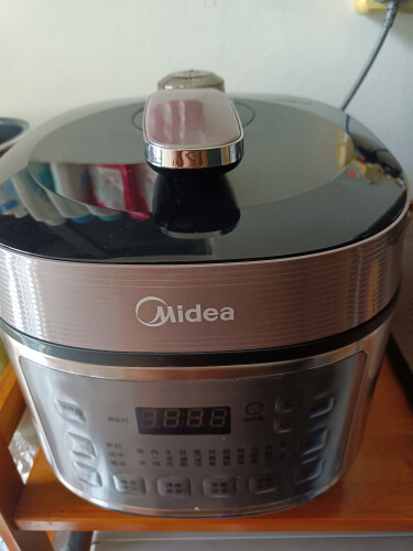 美的(Midea)浓香系列 智能电压力锅5L家用多功能一锅双钢胆IH电磁加热自动排气高压锅YL50P602 (3-6人)晒单图