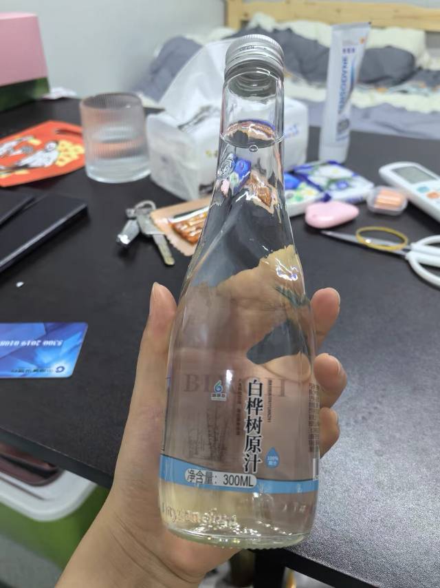 白桦树汁100%原汁植物饮料长白山310ml*24瓶晒单图