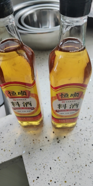 恒顺料酒500ml*3瓶 去腥料酒酿造烹饪调味料酒增香除腥 烧菜黄酒晒单图