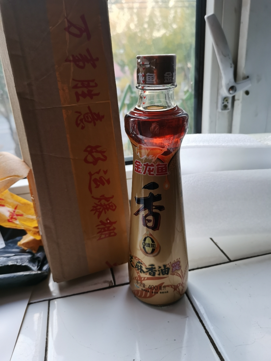 金龙鱼芝麻油400ml/瓶香油纯正芝麻油小磨香油凉拌火锅调料烘炒菜香油压榨 T晒单图