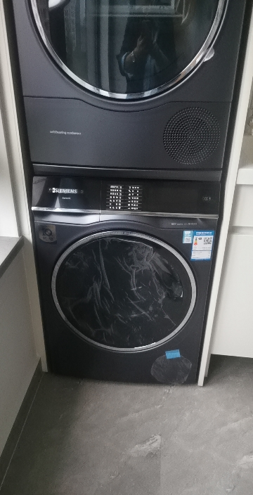 西门子(SIEMENS)10公斤纤护热泵干衣机 WQ56U4D10W晒单图