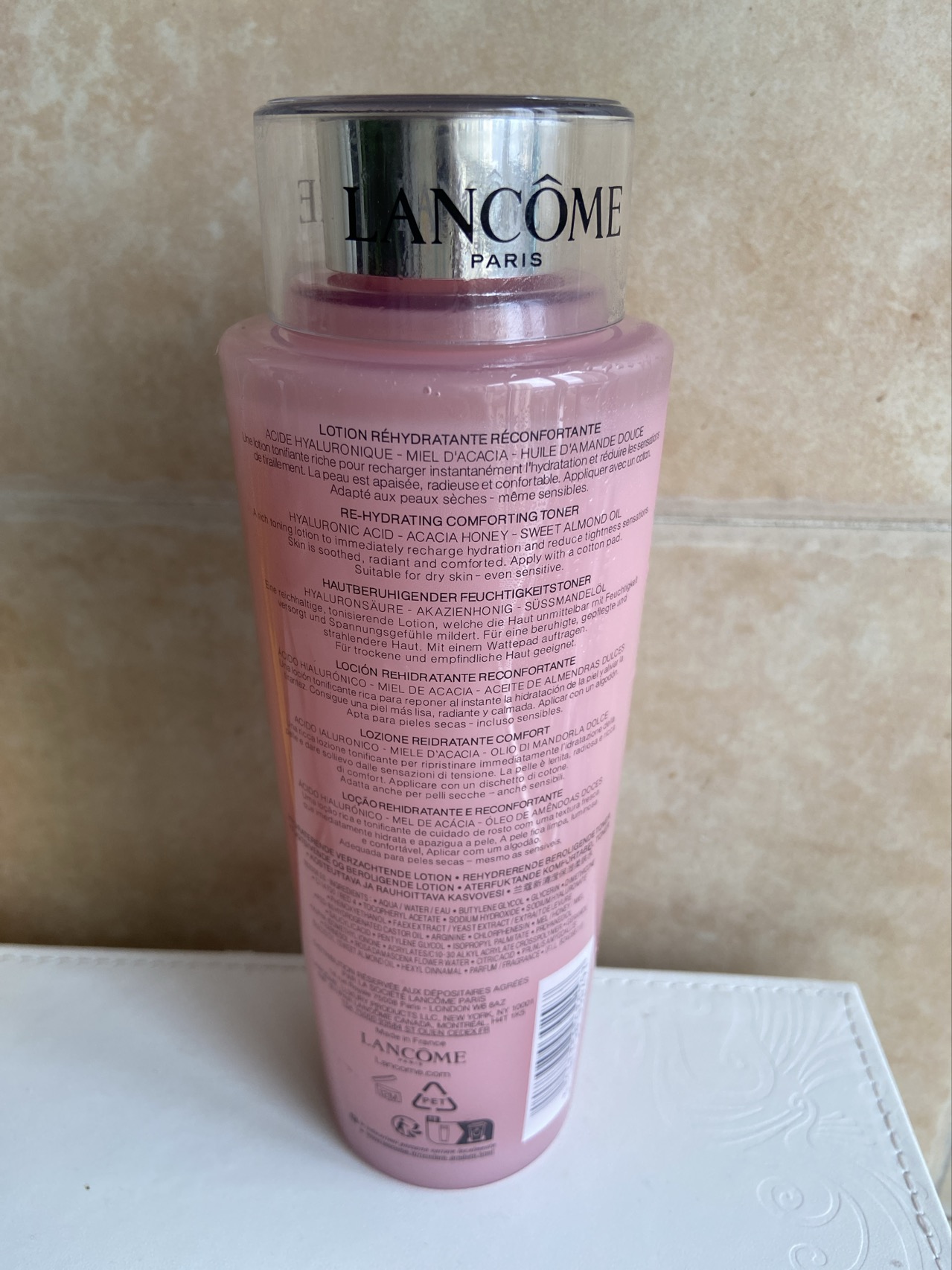 LANCÔME 兰蔻玫瑰露清滢柔肤粉水爽肤水400毫升干皮真爱补水/保湿大粉水晒单图