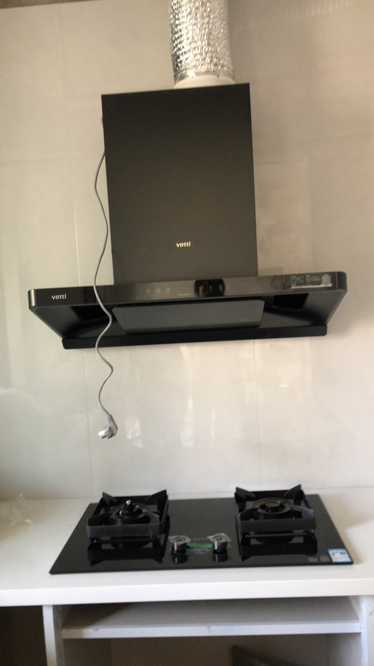华帝(vatti)燃气灶家用双灶台灶具 5.2W高热效猛火玻璃面板嵌入式智能防干烧JZT-i10301F(天然气)晒单图