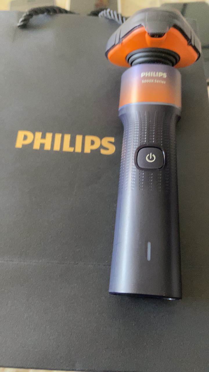 飞利浦(PHILIPS)全新5系蜂巢X剃须刀 SkinEase肌能舒缓科技刮胡刀 橙色款X5005晒单图