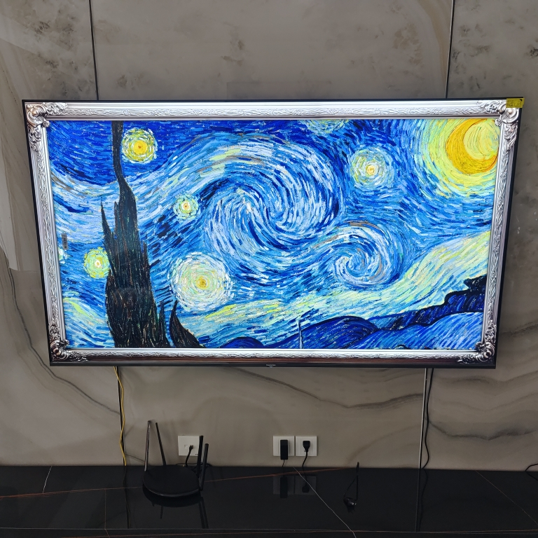 长虹电视75D7H Mini 75英寸电视 AI TV壁画 DeepSeek MiniLED 4K超高清电视机 以旧换新晒单图