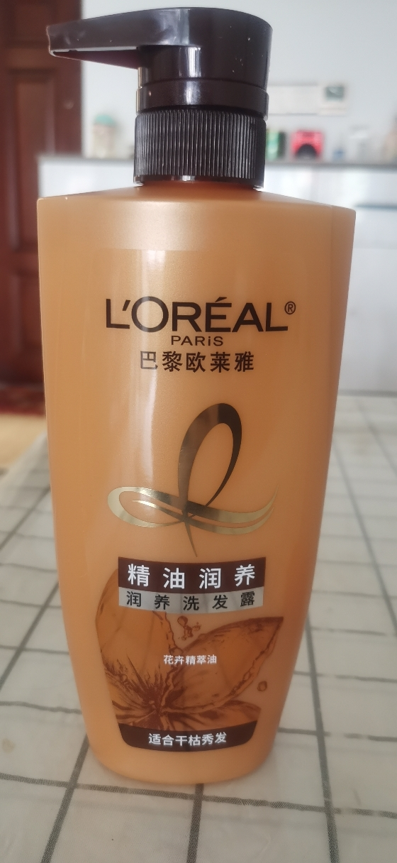 欧莱雅(LOREAL)精油润养洗发露500ml(适合干性发质人群,润养洗发水)晒单图