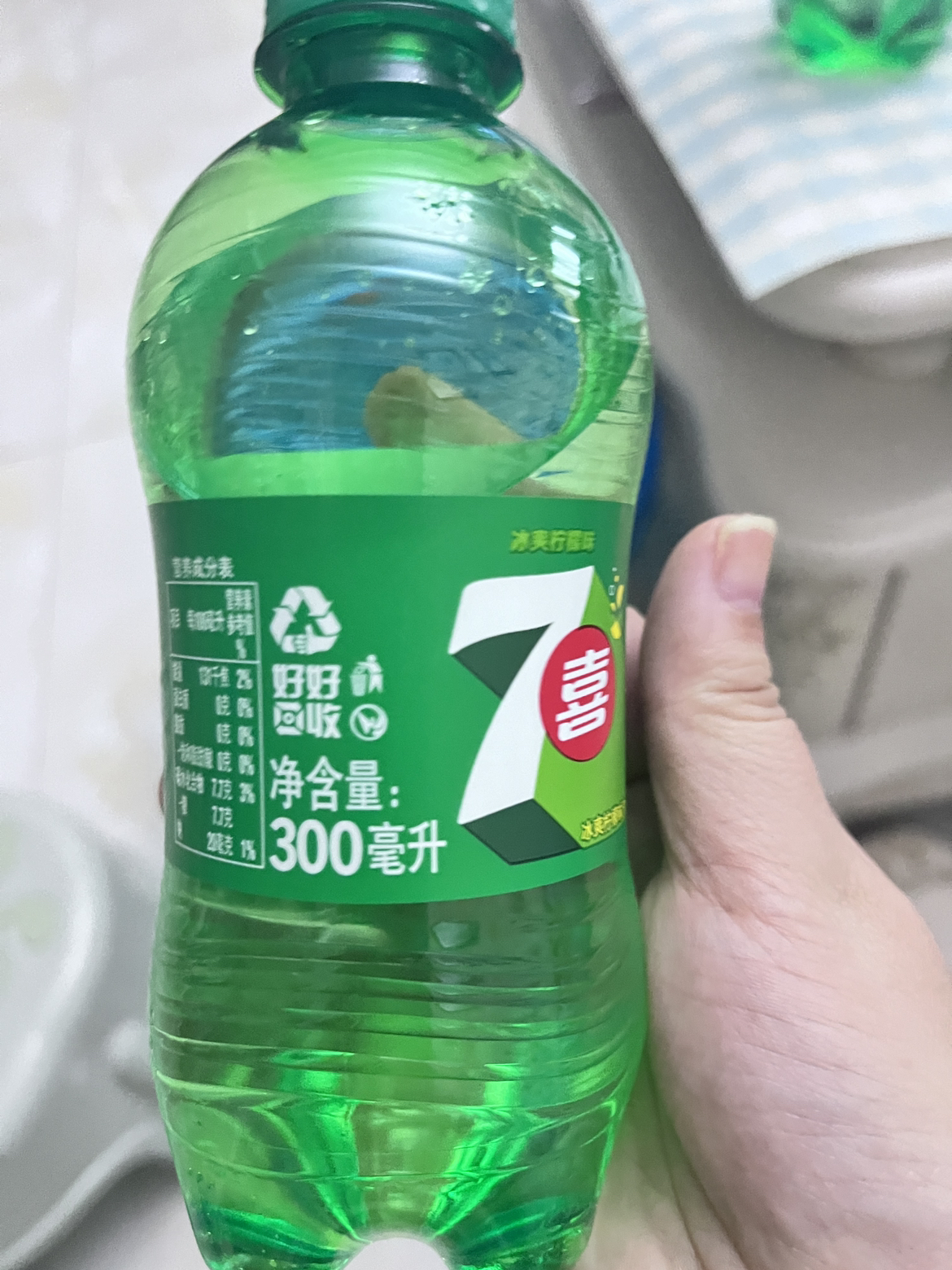 百事可乐 7喜 七喜7up 柠檬味 碳酸饮料 300ml*6瓶 (新老包装随机发货)晒单图