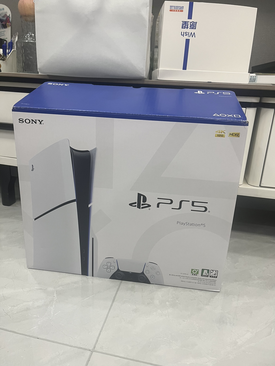 索尼(SONY)PlayStaion 5家用高清电视游戏机 港版 PS5 Slim轻薄光驱版双手柄套餐晒单图