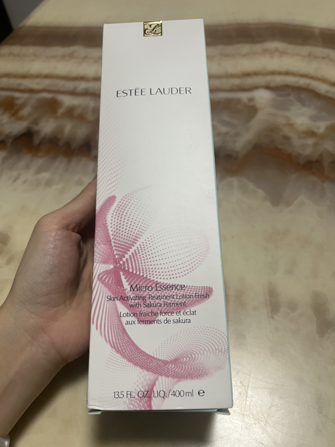 雅诗兰黛(Estee Lauder)樱花原生液精华水400ml 平衡水油补水保湿舒缓/提亮晒单图