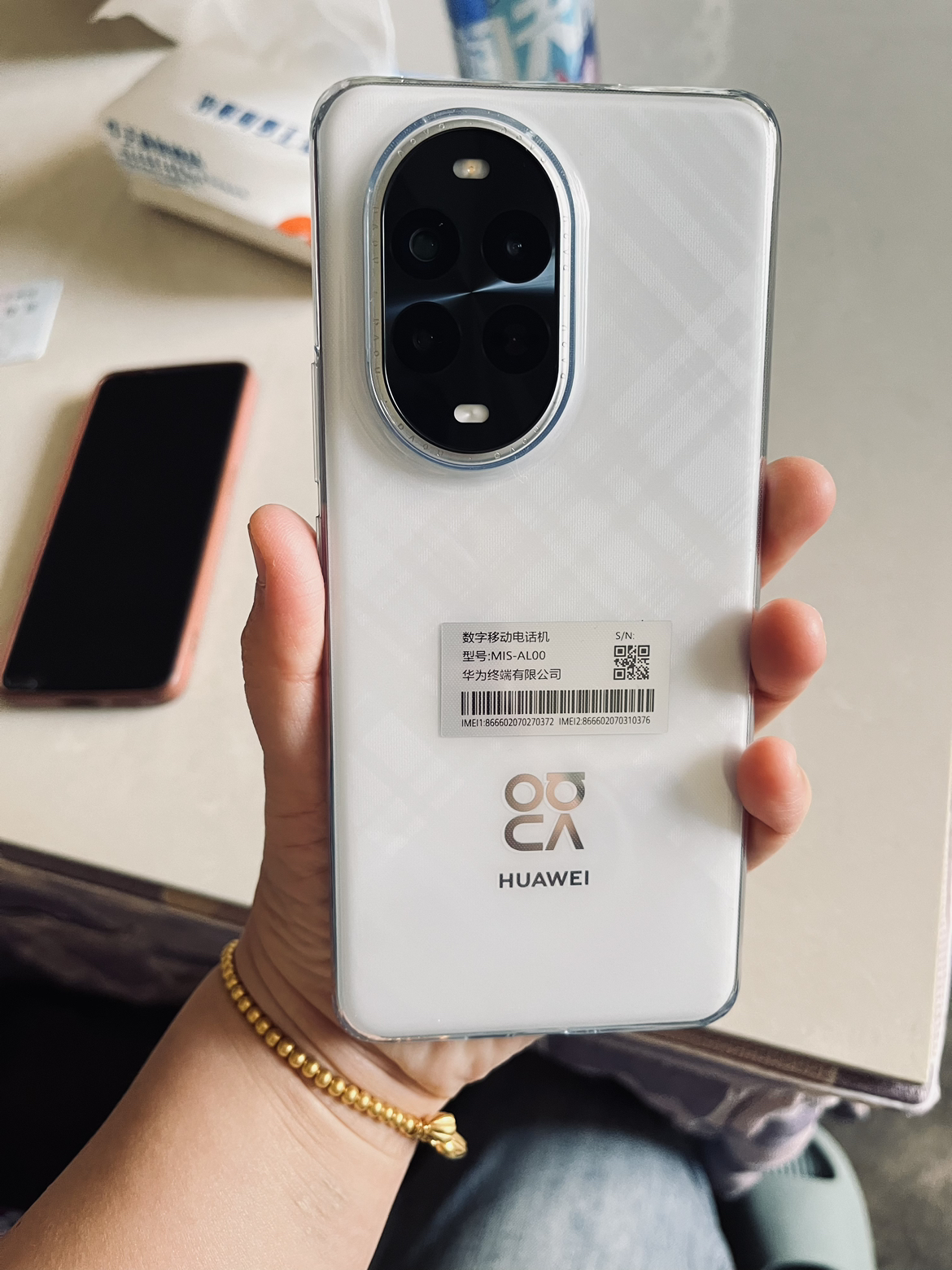 华为/HUAWEI nova 13 Pro 256GB 羽砂白 前后多焦段人像 AI修图 北斗卫星图片消息 鸿蒙智能曲面屏手机晒单图