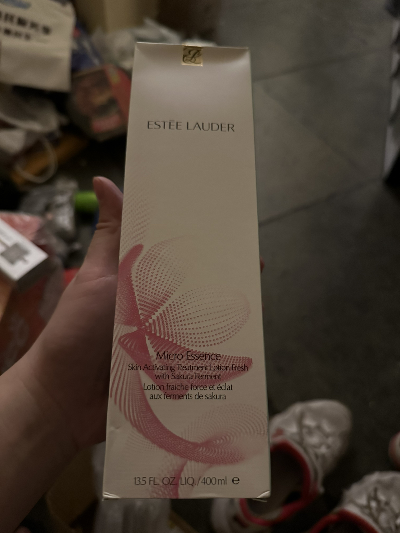 雅诗兰黛(Estee Lauder)樱花原生液精华水400ml 平衡水油补水保湿舒缓/提亮晒单图