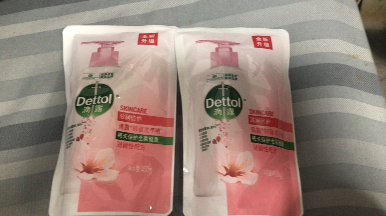 滴露滋润倍护洗手液450g*2袋晒单图