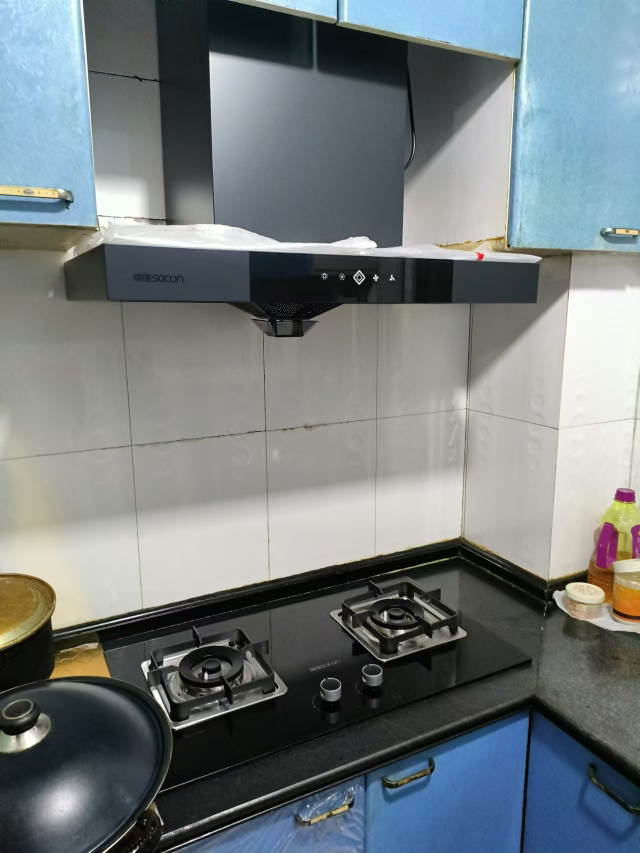 帅康(sacon)抽油烟机灶具套餐欧式顶吸20立方厨电套装小尺寸吸油烟机燃气灶煤气灶烟灶套餐天然气T8051DG+71B晒单图