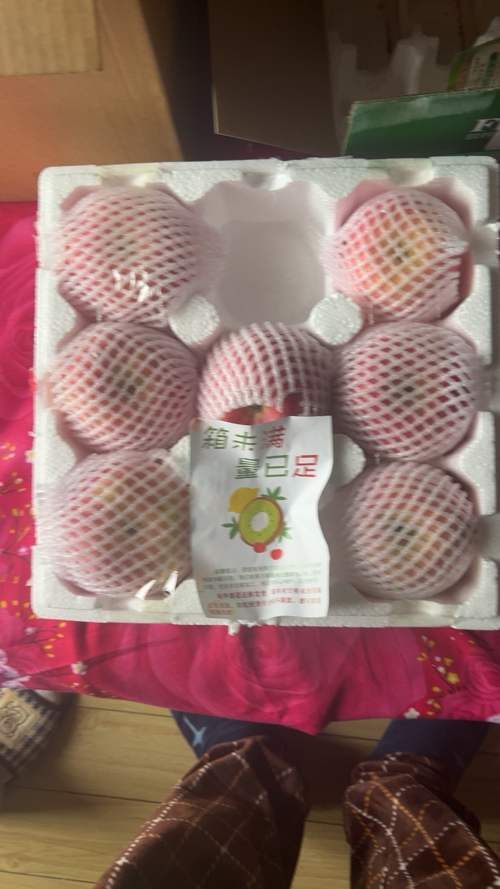 [鲜贝达]精选山东烟台红富士苹果5斤装大果新鲜水果晒单图