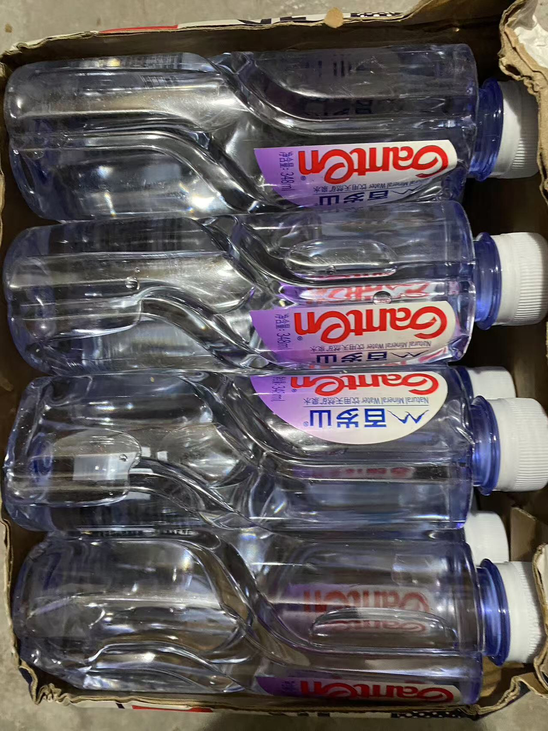 百岁山矿泉水348ml*12瓶偏硅酸健康饮用水办公室会议小瓶装水晒单图