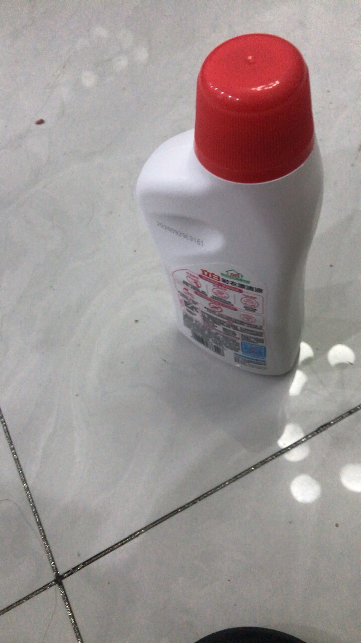 立白彩衣漂渍液600g瓶装彩漂剂活氧去渍彩衣鲜艳去黄增白晒单图