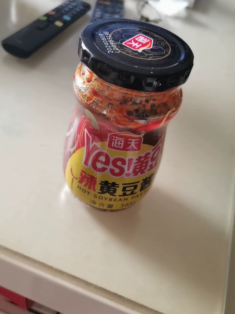 海天豆瓣酱 辣黄豆酱340g 非转基因黄豆发酵 红烧拌饭拌面下饭酱晒单图