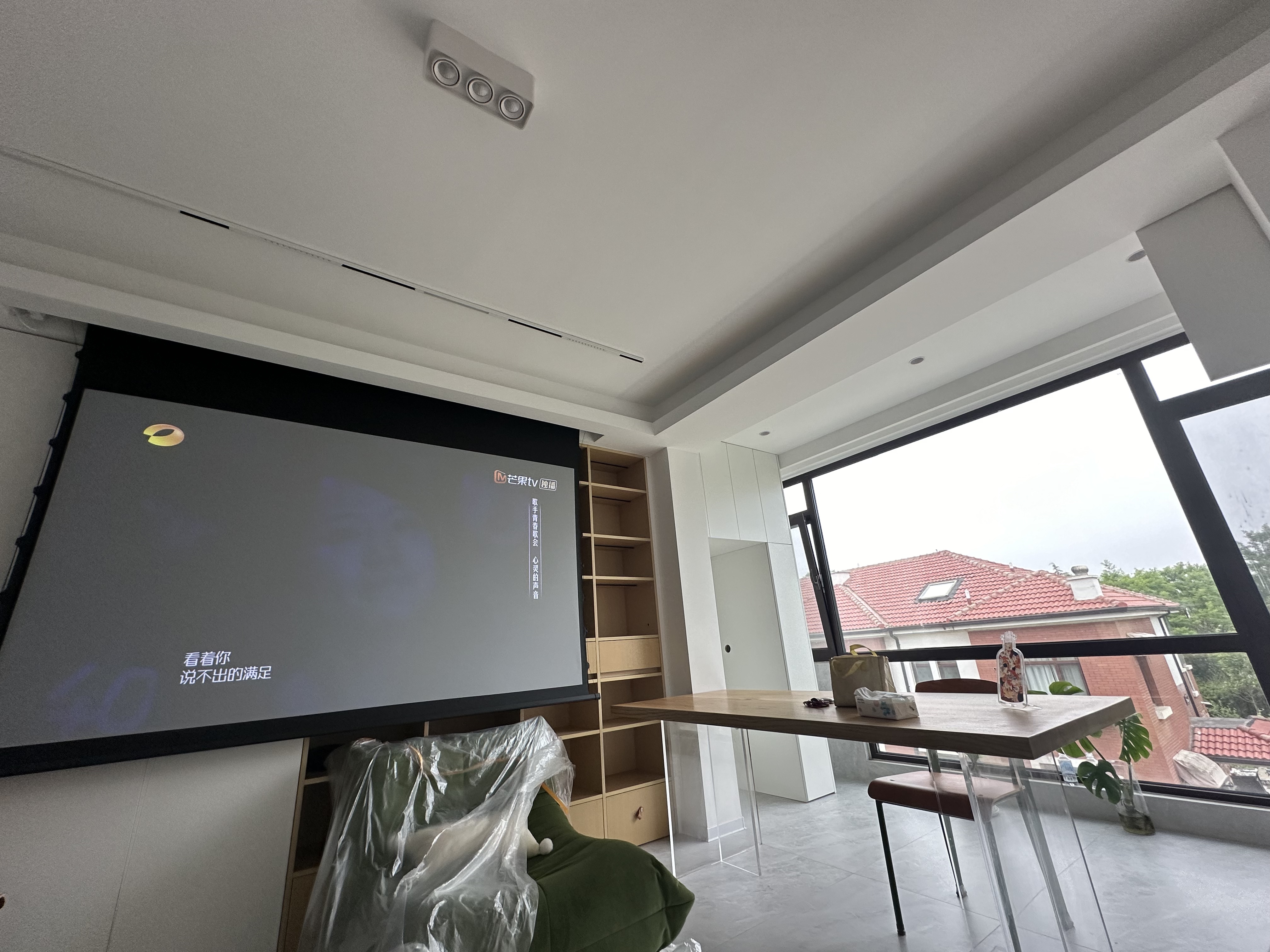 [全自动对焦+封闭光机]智越家投影仪家用家庭影院4K全超高清1080P投影仪安卓苹果手机同屏/投屏WiFi晒单图
