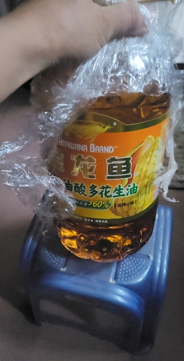 金龙鱼特香花生油一级压榨5L 食用油家用油大桶装烹饪煎炸炒菜晒单图