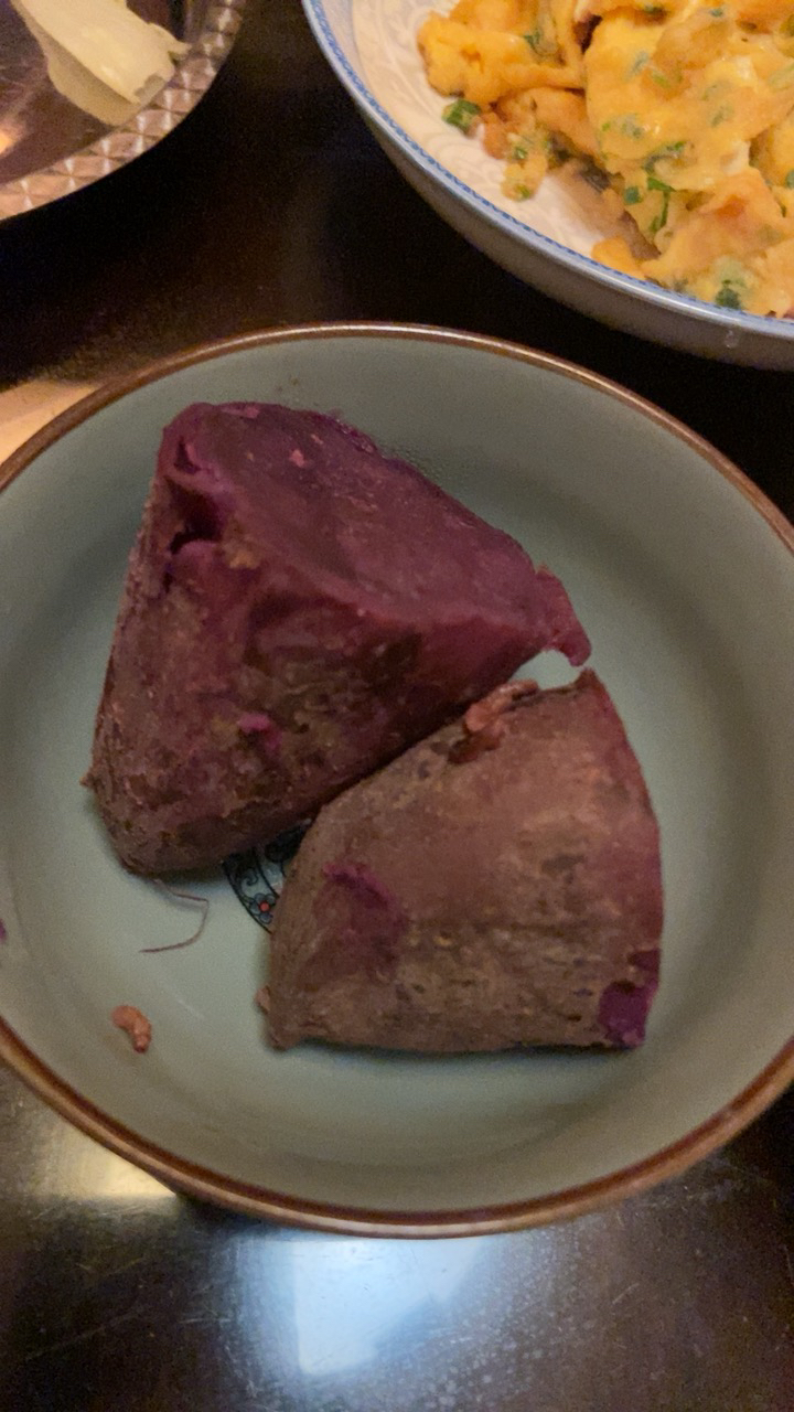 汇尔康(HR) 甜糯小紫薯 地瓜 紫心番薯 新鲜蔬菜粗粮 非红薯 带箱约2.5斤装晒单图