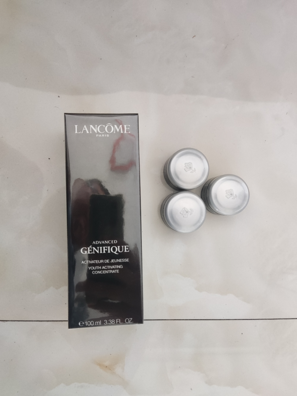 兰蔻(LANCOME) 小黑瓶精华肌底液 强韧修护肌底改善干燥细纹保湿补水精华肌底液100ml+小黑瓶/眼霜5ml*3晒单图