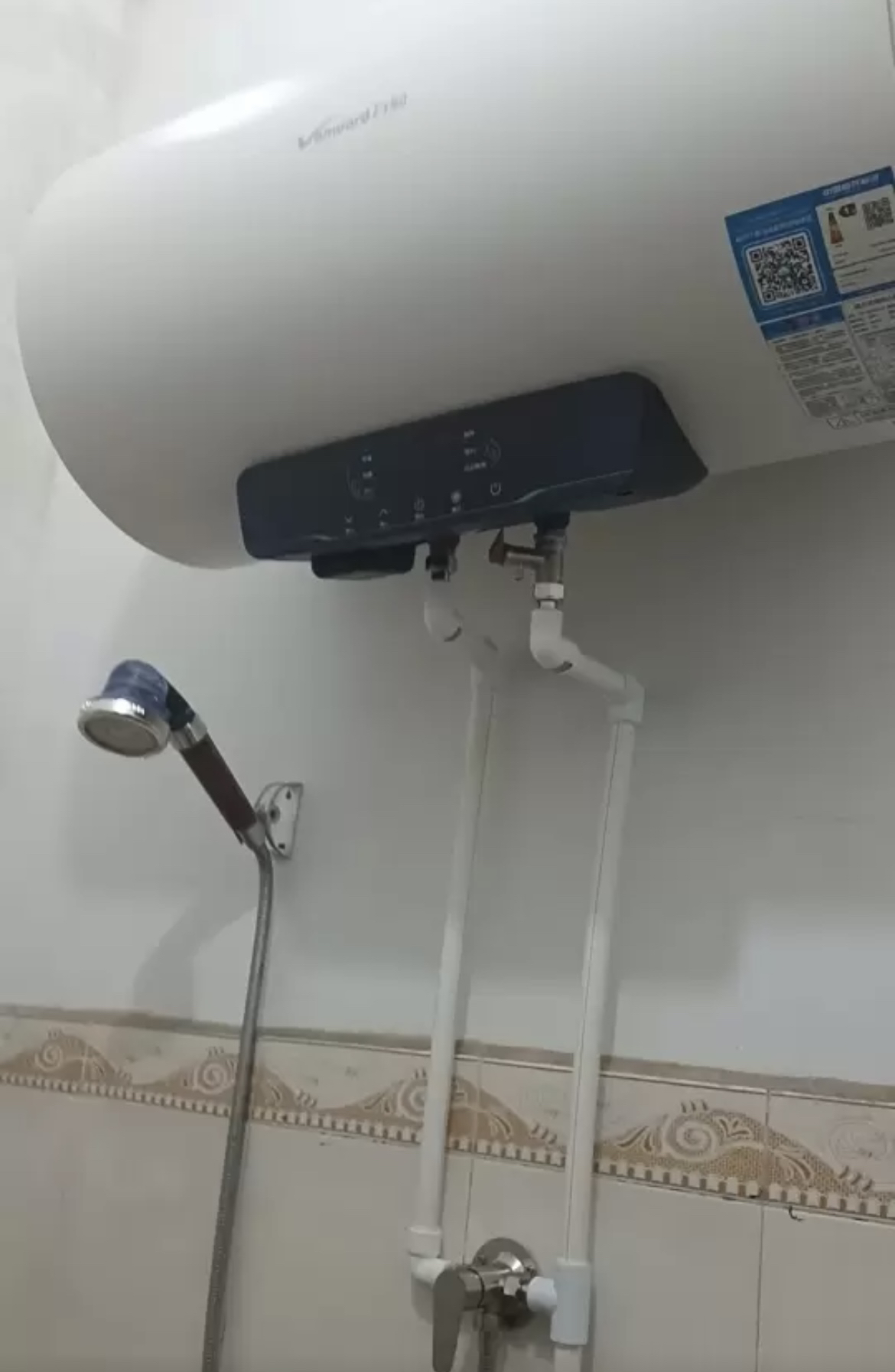 [大牌推荐]万和一级能效 智能断电洗60升速热储水式即热式电热水器 一键抑菌+WiFi智控E60-Q2WY10晒单图