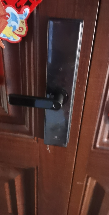 德施曼指纹锁智能门锁 电子密码锁 入户防盗门锁环保锂电池长续航V7升级款V7Plus晒单图