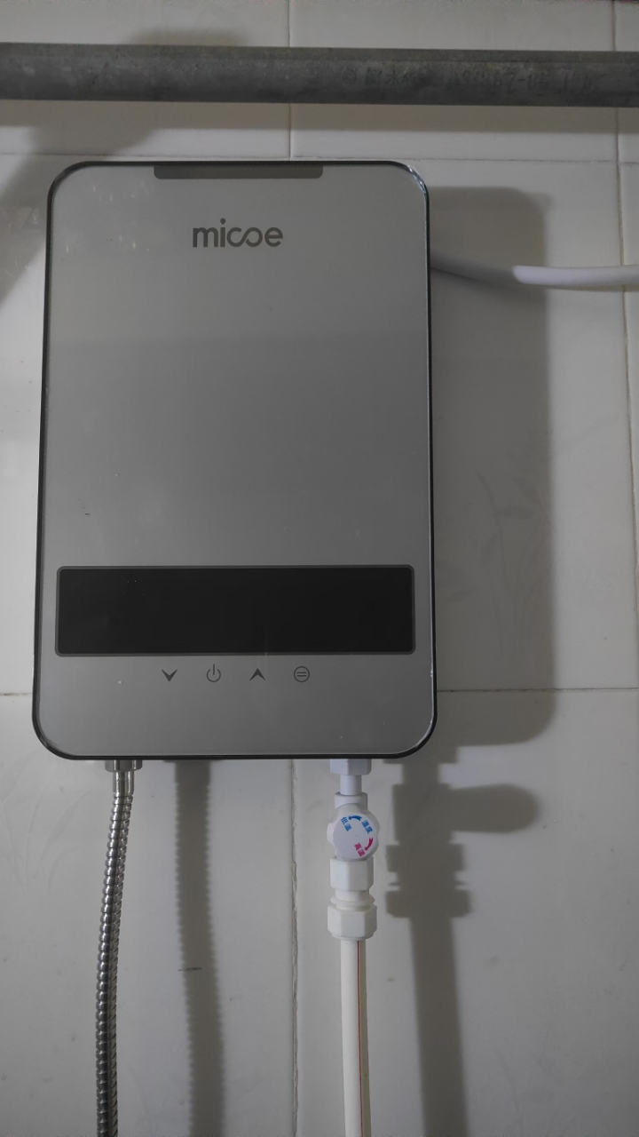 四季沐歌(MICOE)即热式电热水器 智能变频恒温微电脑触控式家用小型速热卫生间洗澡过水热 DSK-H85-M3A4晒单图