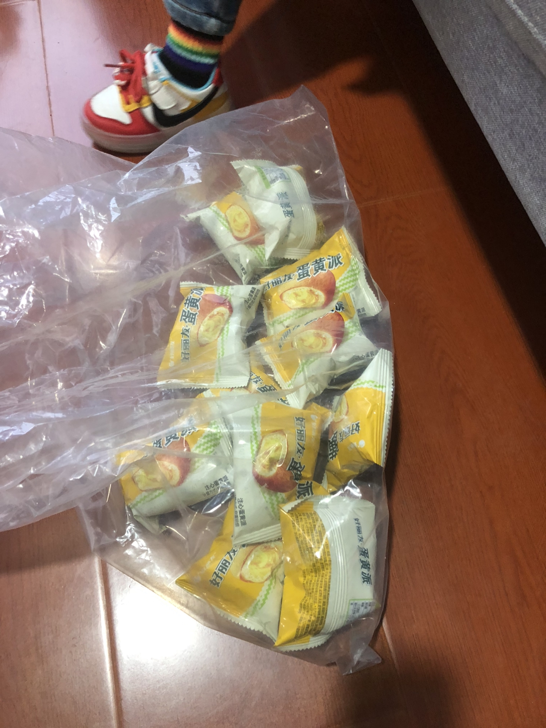 好丽友蛋黄派20枚散装糕点夹心早餐蛋糕零食小吃甜点心休闲食品晒单图