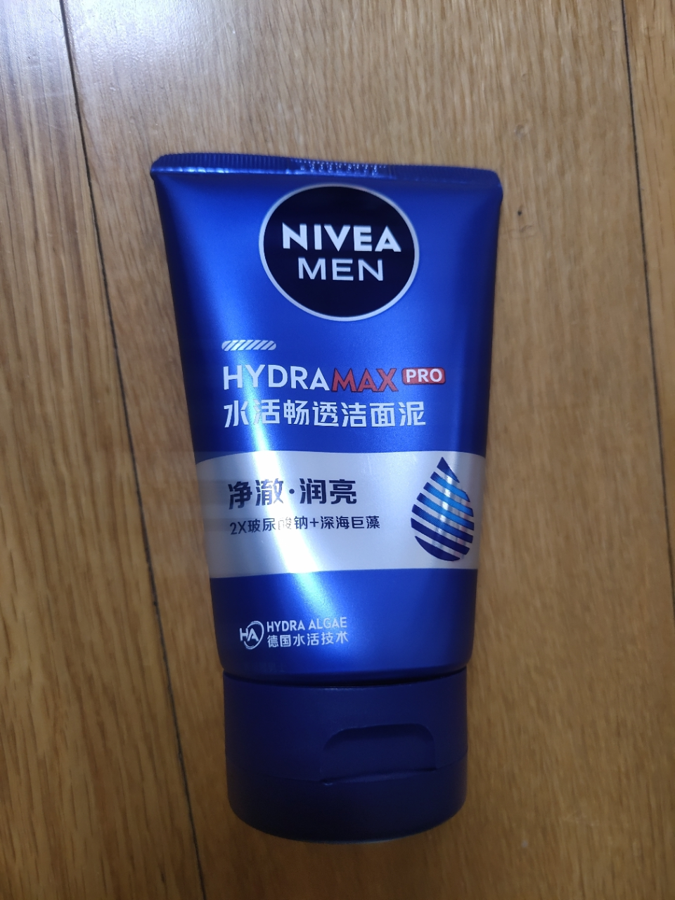 妮维雅(NIVEA)男士水活多效洁面乳100g 清洁保湿补水滋润学生洗面奶护肤品春夏 搭配沐浴露更佳晒单图