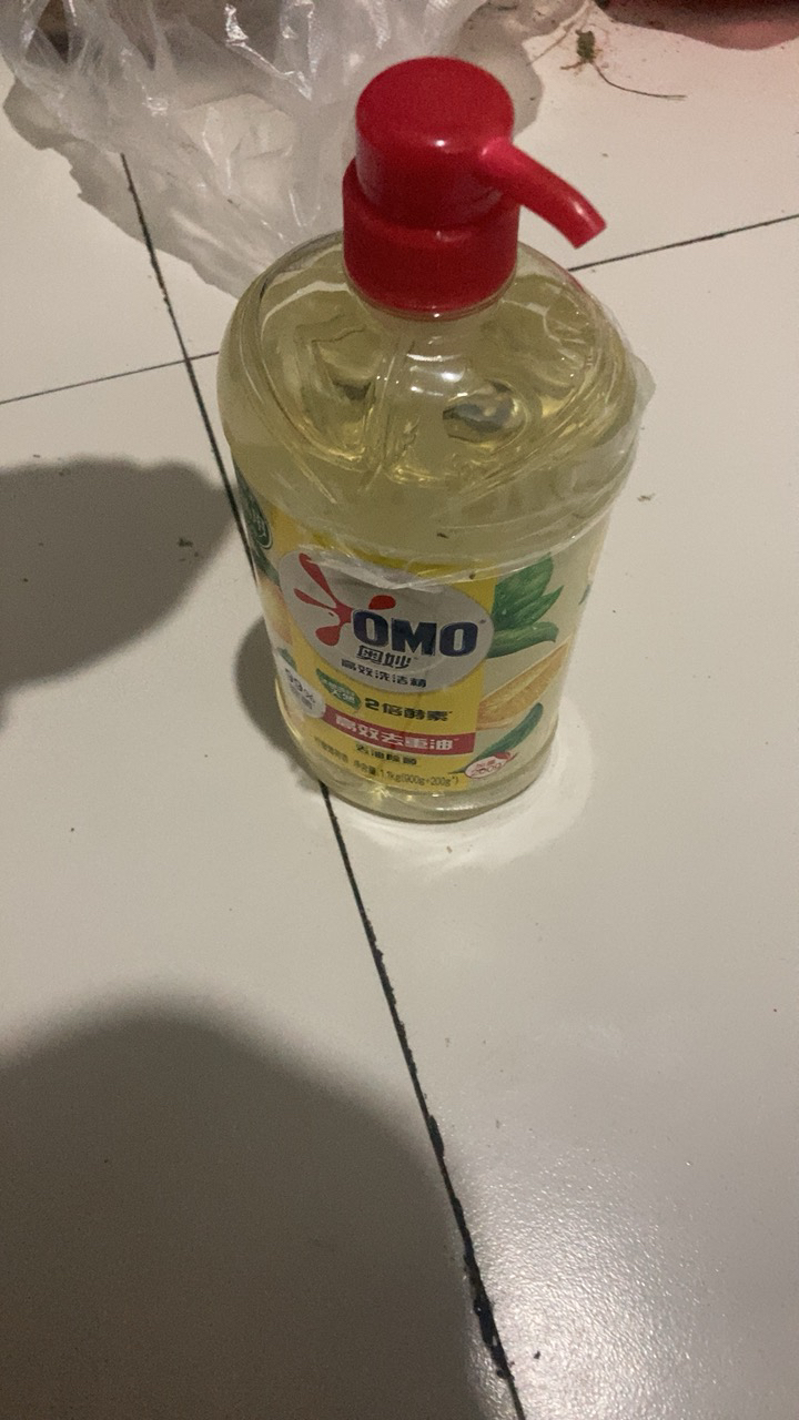 奥妙(OMO)高效去油洗洁精柠檬薄荷1.1千克 果蔬餐具净 去农残去油型晒单图