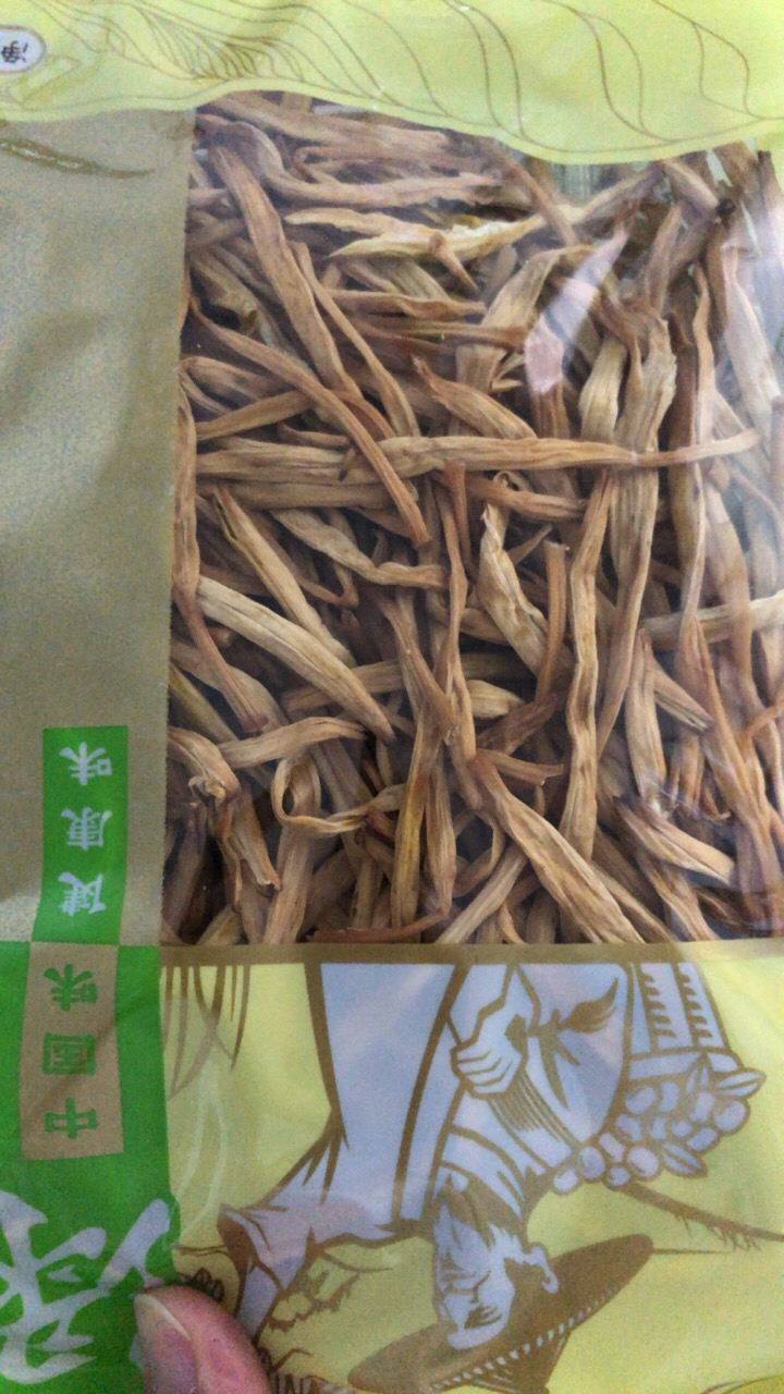 绿帝 黄花菜150g 大同 山珍南北干货 金针菜干 煲汤配菜晒单图